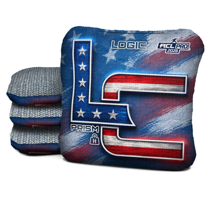 FLAG STREAK LC - ACL PRO / ACL COMP Bags - Multiple Series - Logic Cornhole