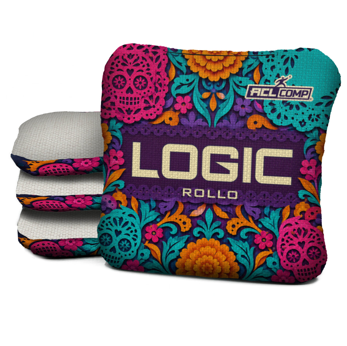 Papel Fiesta cornhole bags — Rollo - 4/7 - ACL COMP