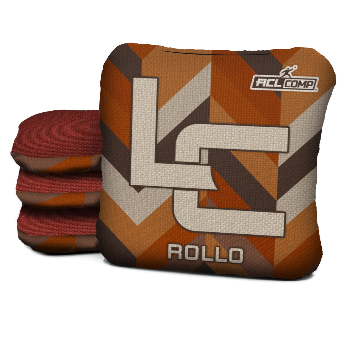 LC Fall Weave - Rollo - ACL COMP (yearless) - Red carpet - Logic Cornhole bags