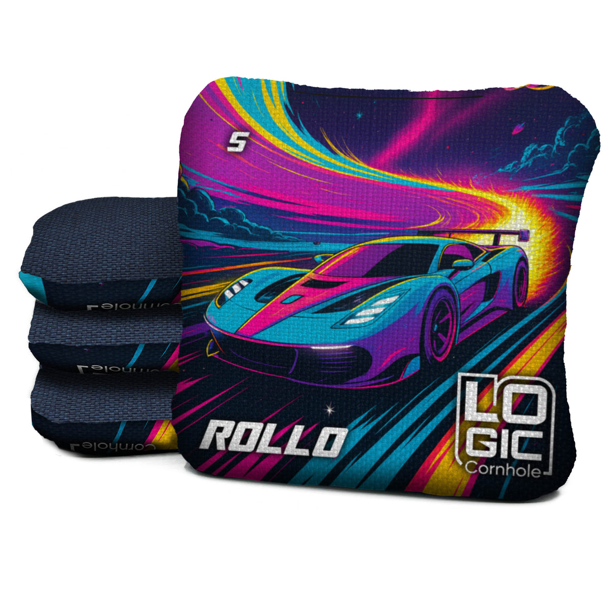 RL-S-NS-FUTURERACE cornhole bag mockup