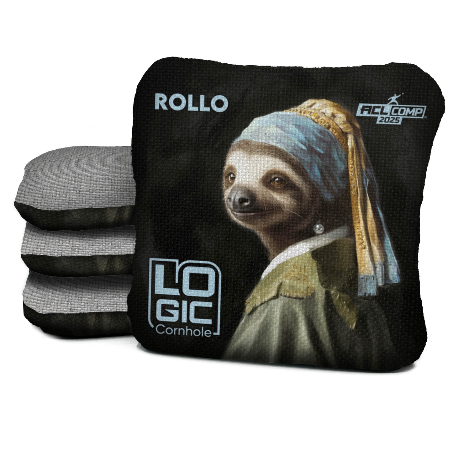 Sloth with the Pearl Earring  - ACL PRO/COMP BAGS - MULTIPLE BAG SERIES - Set of 4 bags