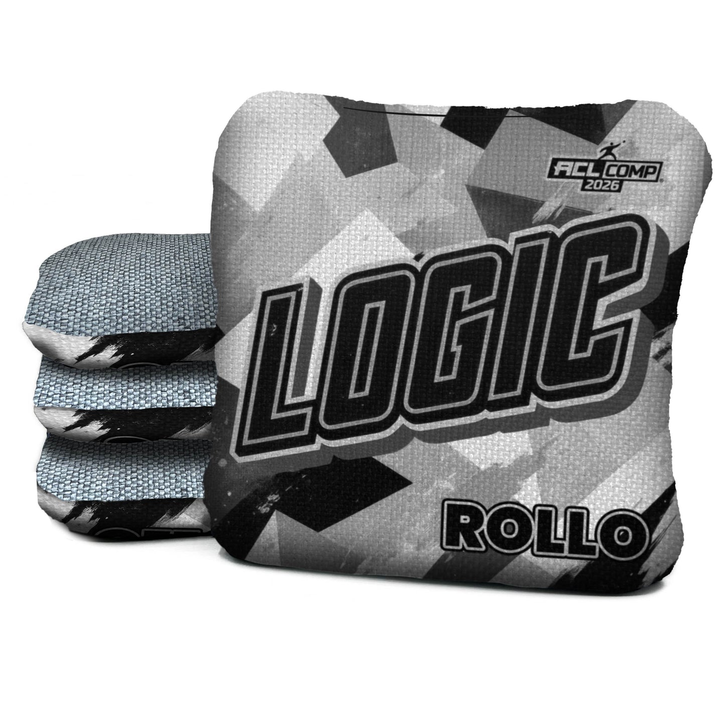 Angle Splat - Black White - ACL PRO 2026 BAGS - MULTIPLE BAG SERIES - Set of 4 bags