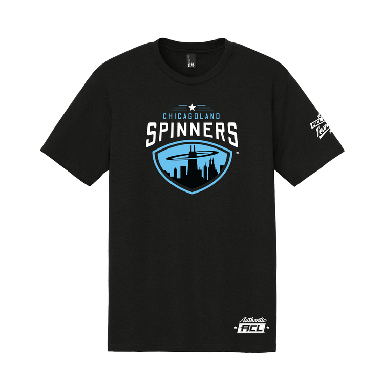 Chicagoland Spinners Logo T-Shirt - Premium Tri-Blend Fabric | ACL Pro Team Gear