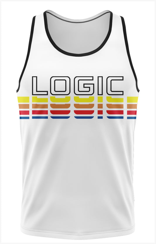 Logic Retro Sunset Mesh Tank Top - *In Stock