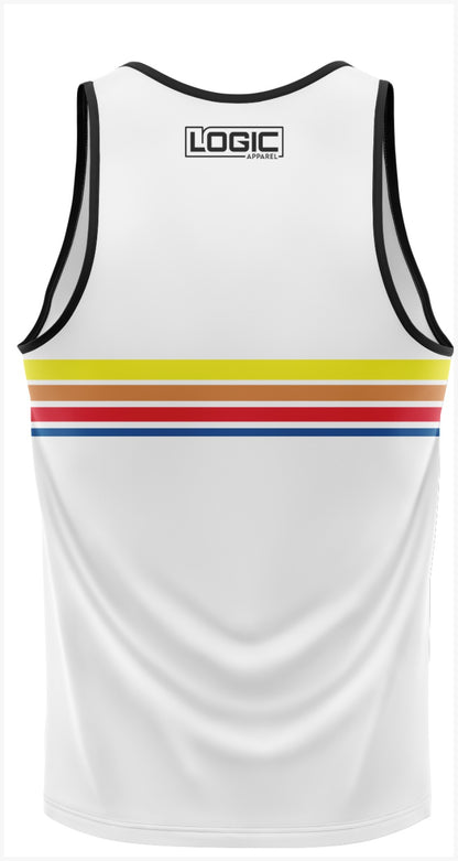 Logic Retro Sunset Mesh Tank Top - *In Stock