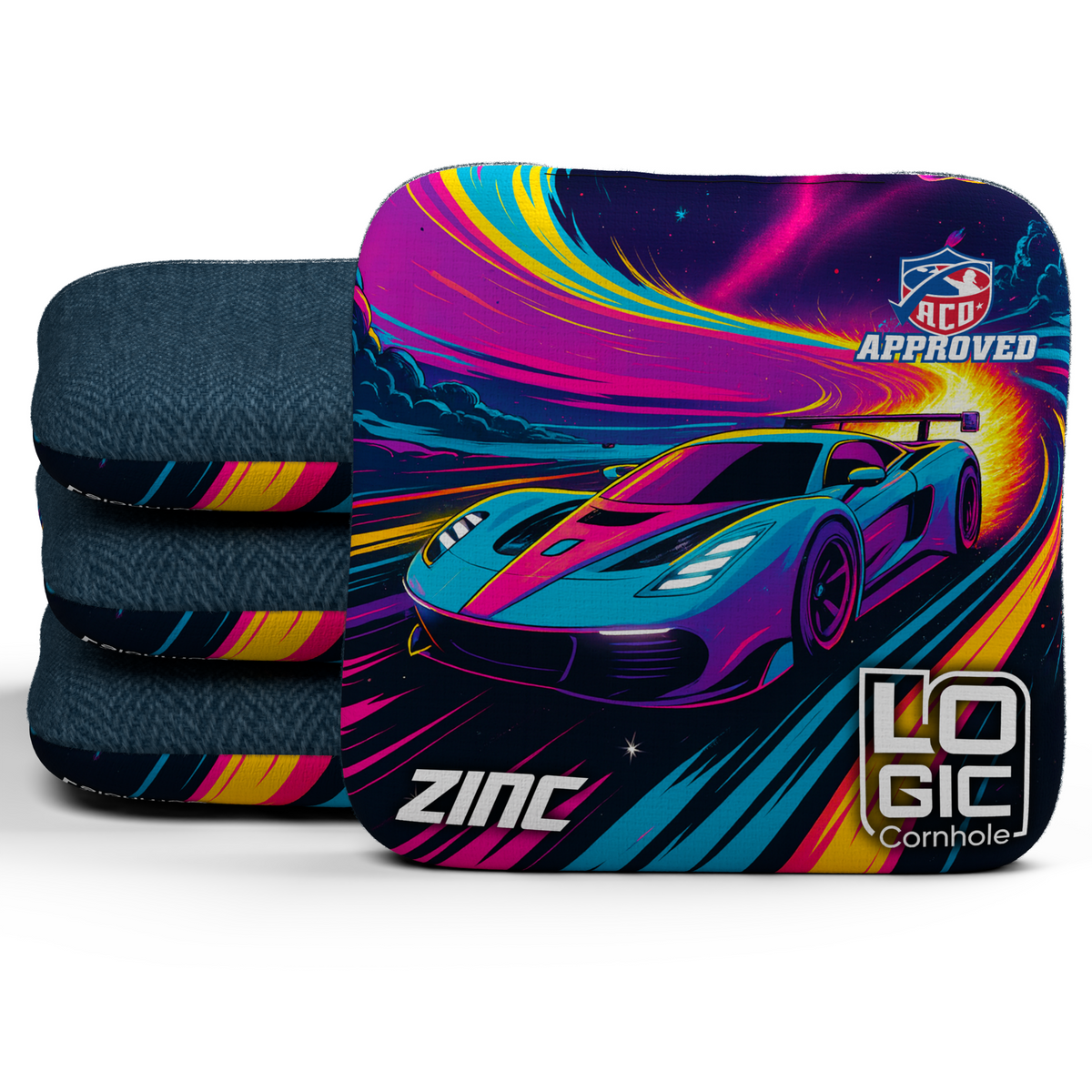 ZC-ACO-FUTURERACE cornhole bag mockup