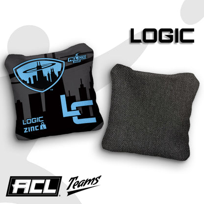 2026 Chicagoland Spinners -Dark Broadcast - Logic Cornhole ACL PRO BAGS - MULTIPLE BAG SERIES - Set of 4 bags