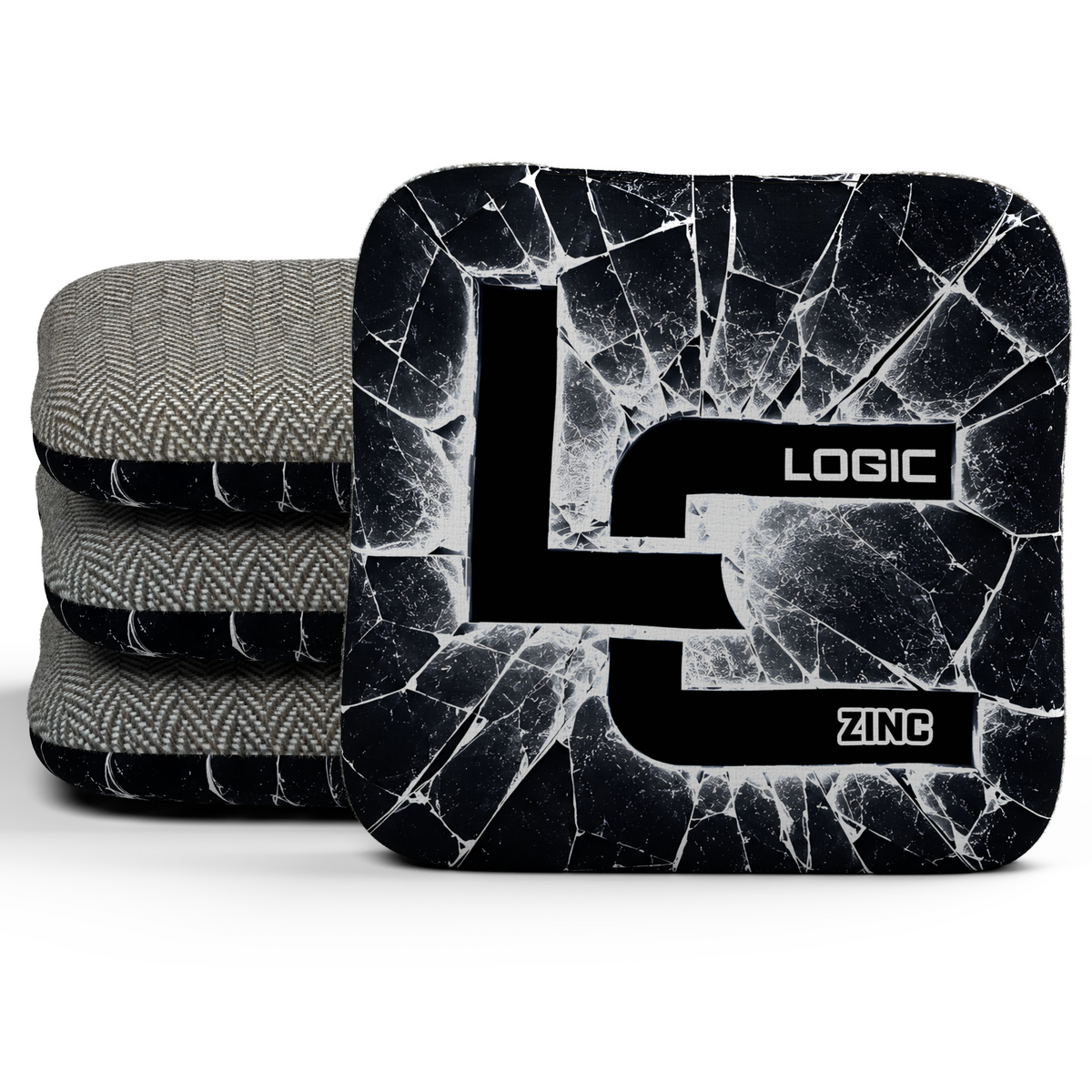 ZC-NS-SHATTERED cornhole bag mockup