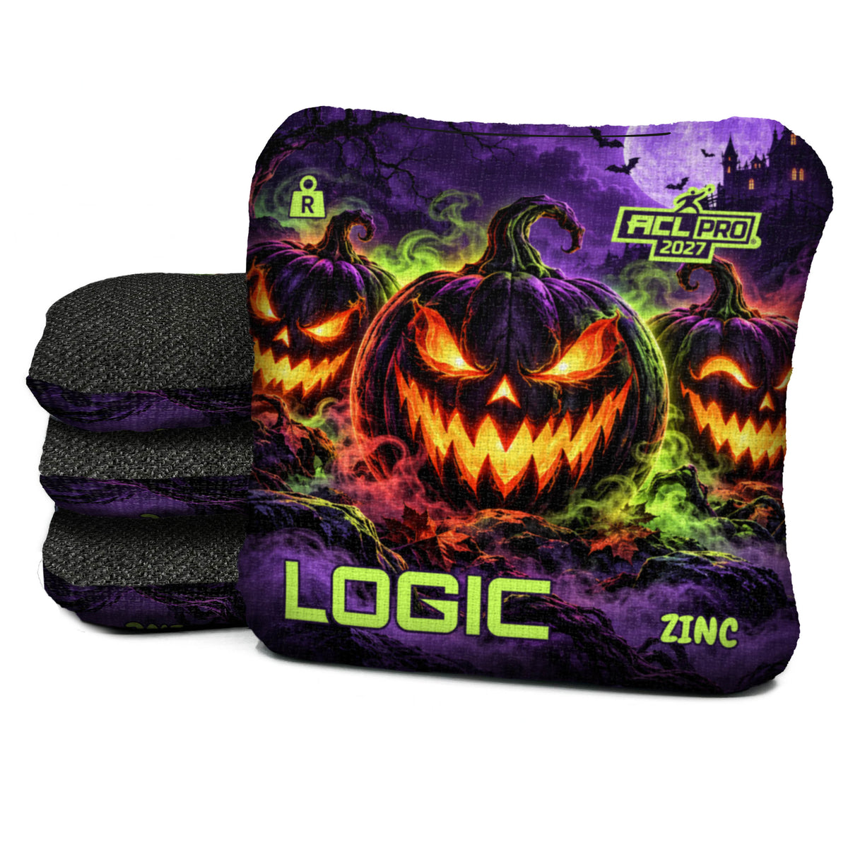 Neon Jack cornhole bags — Zinc - R - 4.5/9 - ACL PRO