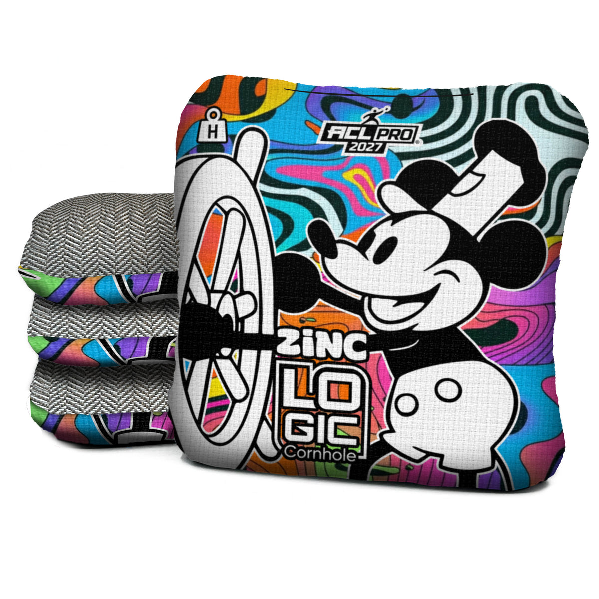 Steamboat Willie - Color Drip Edition - ACL PRO 2026 BAGS - MULTIPLE BAG SERIES - Set of 4 bags