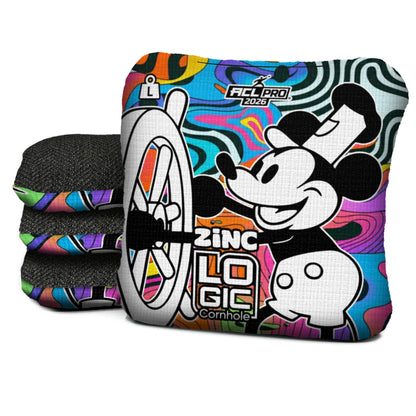 Steamboat Willie - Color Drip Edition - ACL PRO 2026 BAGS - MULTIPLE BAG SERIES - Set of 4 bags