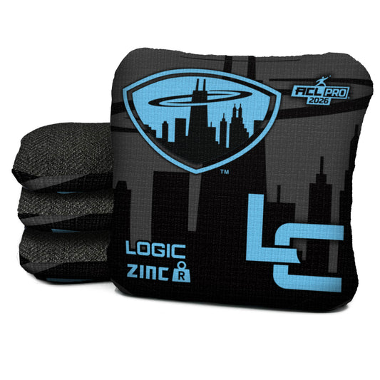 2026 Chicagoland Spinners - Dark Broadcast - Logic Cornhole ACL PRO BAGS - MULTIPLE BAG SERIES - Set of 4 bags