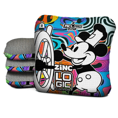 Steamboat Willie - Color Drip Edition - ACL PRO 2026 BAGS - MULTIPLE BAG SERIES - Set of 4 bags