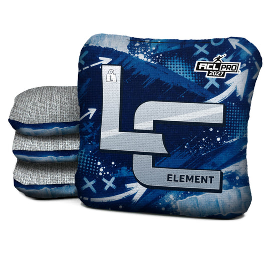 Dallas football cornhole bags, Element - L 5/8 - ACL PRO, Navy, Silver