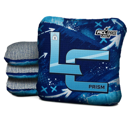 Nashville football cornhole bags, Prism - H 5/9 - ACL PRO, Navy, Light blue, Cool white