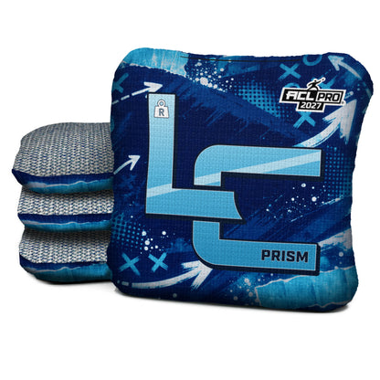 Nashville football cornhole bags, Prism - R 5/9 - ACL PRO, Navy, Light blue, Cool white