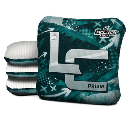 Philadelphia football cornhole bags, Prism - L 5/9 - ACL PRO, Midnight green, Silver