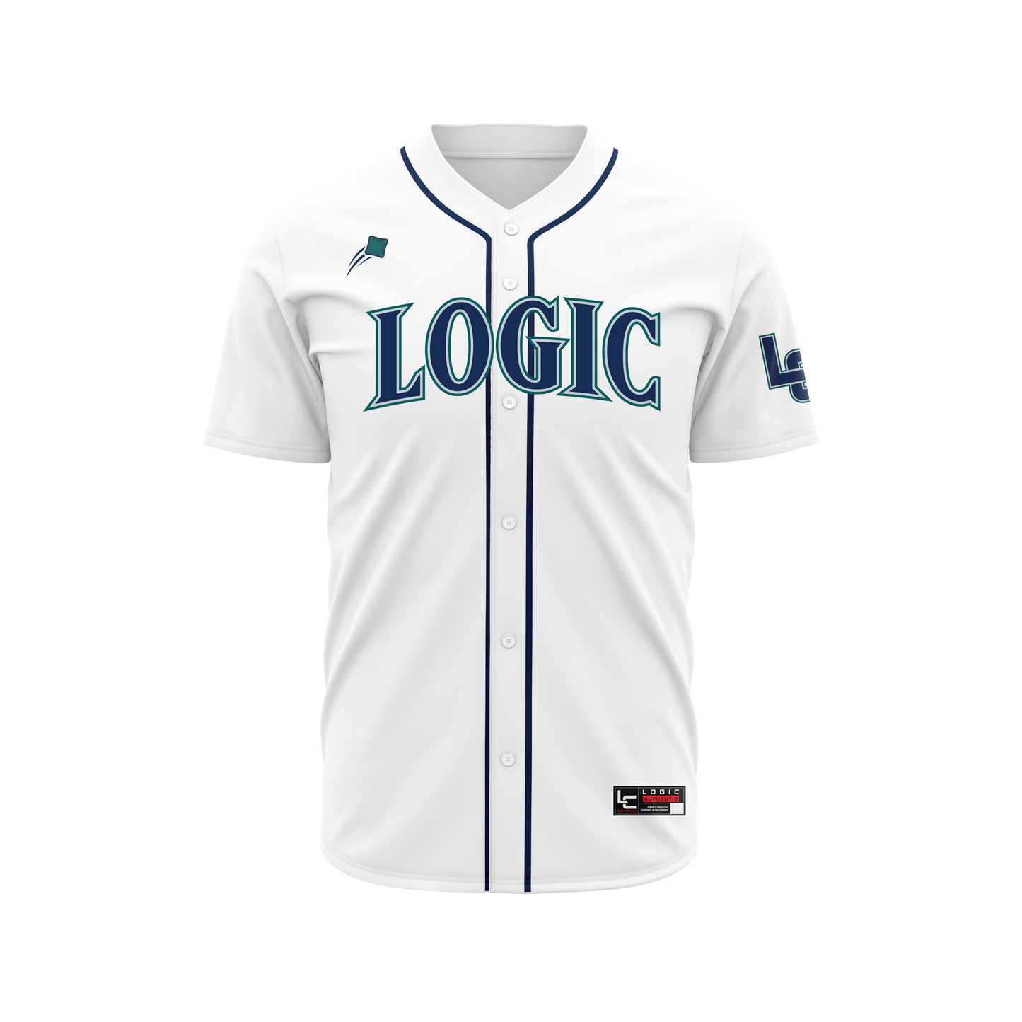 LOGIC Signature Full Button Up Sublimation Baseball Jerseys / PRE-SALE