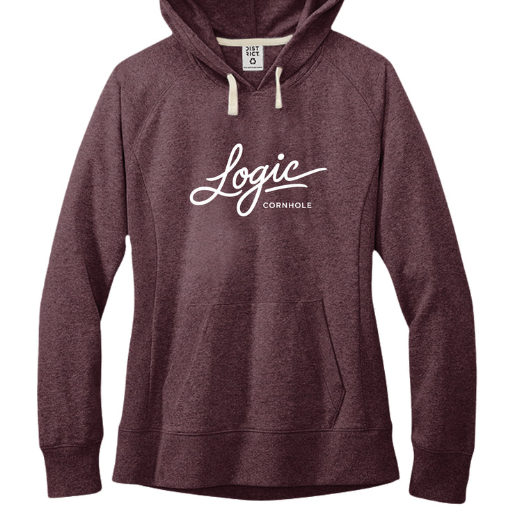 Maroon Heather - FRONT