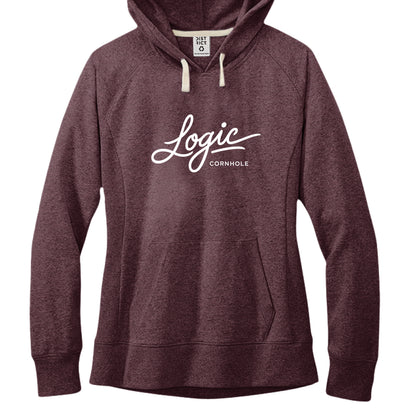 Maroon Heather - FRONT
