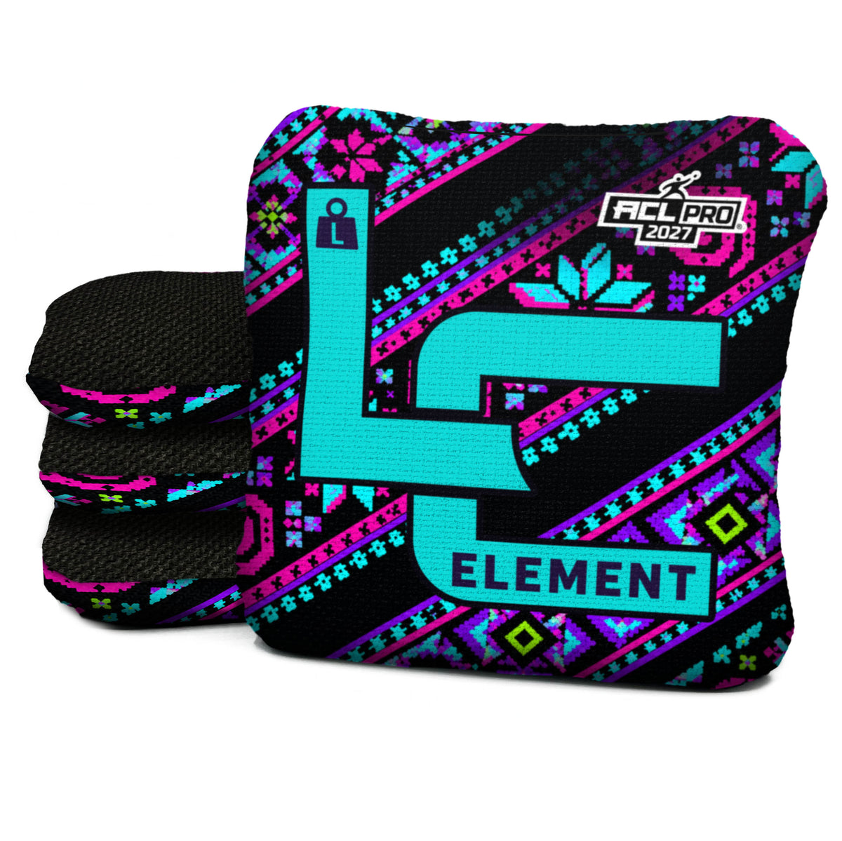 HMONG Neon Sash — Element - L  5/8 - ACL PRO — approved final artwork