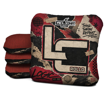 SCRAPS Rollo 4/7 - ACL COMP Logic Cornhole bag mockup