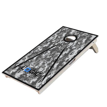 Winter Camo Lanes -  Anchor I Cornhole Board Set (Ships in 4 - 6 Weeks)